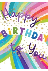 Paper House Production Card - Happy Birthday - Birthday Rainbow