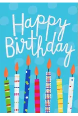 Paper House Production Card - Happy Birthday Candles
