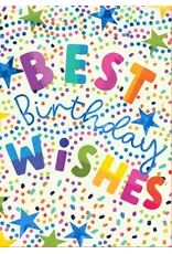 Paper House Production Card - Best Birthday Wishes - Foil Card