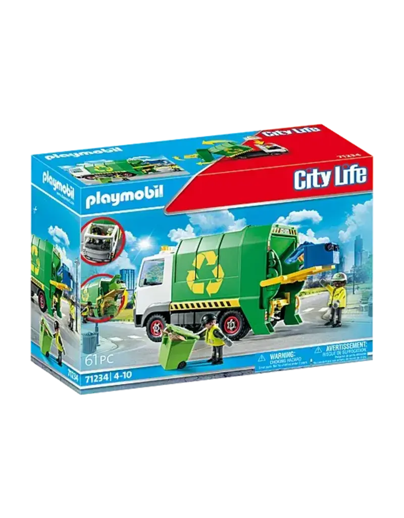 Playmobil Playmobil City Life Recycling Truck