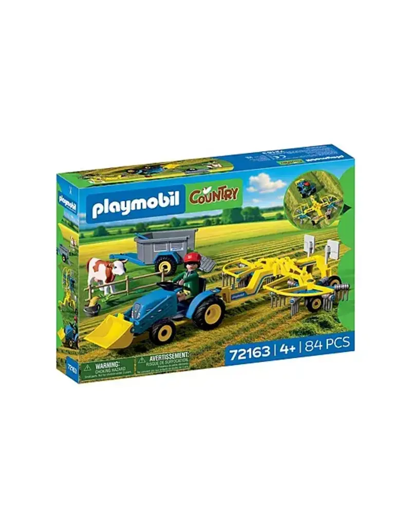 Playmobil Playmobil Country Tractor With Hay Swather