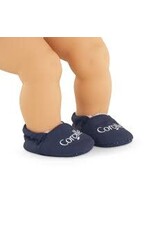 Corolle Doll Slippers - Navy Blue
