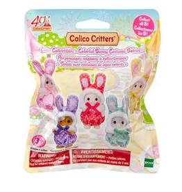 Epoch Calico Critters Cutie Collectibles-Colorful Bunny Costume Babies