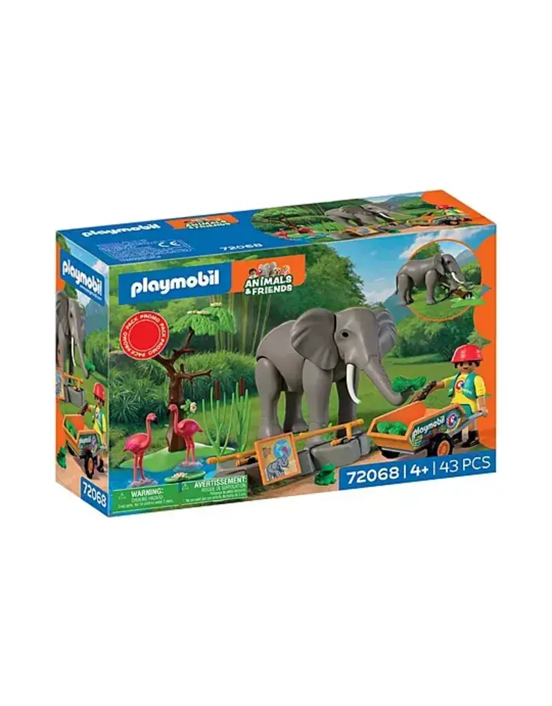 Playmobil Playmobil Elephant With Zookeeper