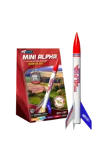 Estes Rockets Mini Alpha Flying Model Rocket Starter Set