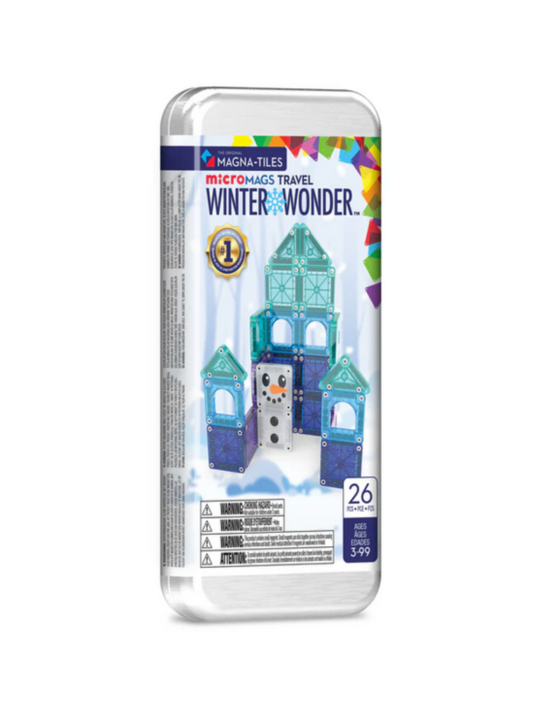 Magnatiles MagnaTiles MicroMags Travel Winter Wonder 26pcs