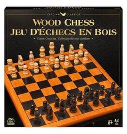 Spin Master Wood Chess Set
