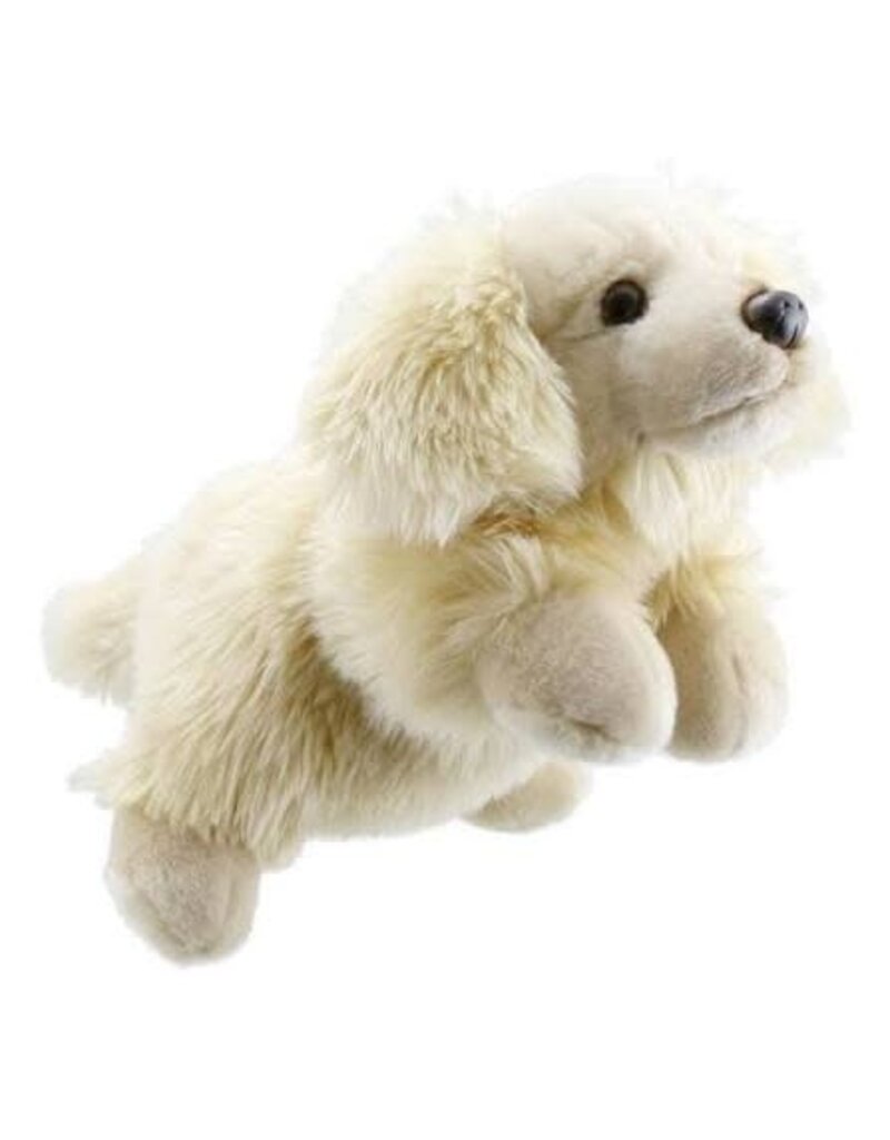 The Puppet Company Full Bodied Golden Retriever Dog Hand Puppet