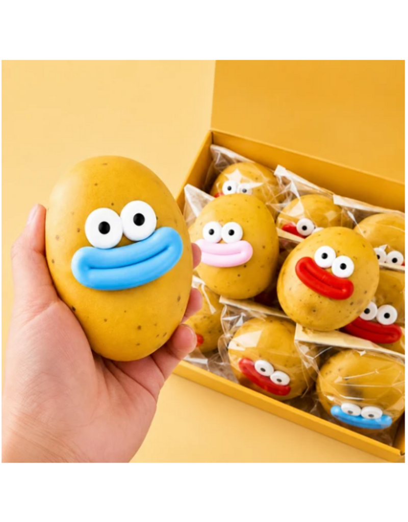 Prime Optricals Crazy  Faces Potato Squishy ( Sold Individually)