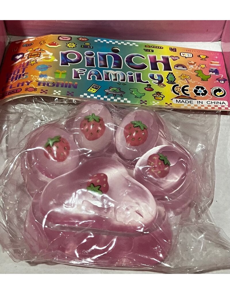Prime Opticals Squishy Pinch Family You Got This Pink Bear Foot