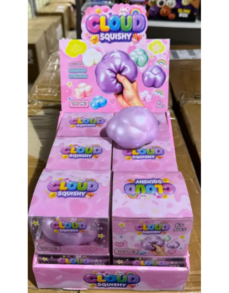 Prime Optricals Crackling Crunchy Metallic Cloud Squishy ( Sold Individually)