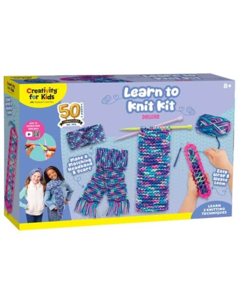 Faber-Castell Learn to Knit Deluxe Craft Kit