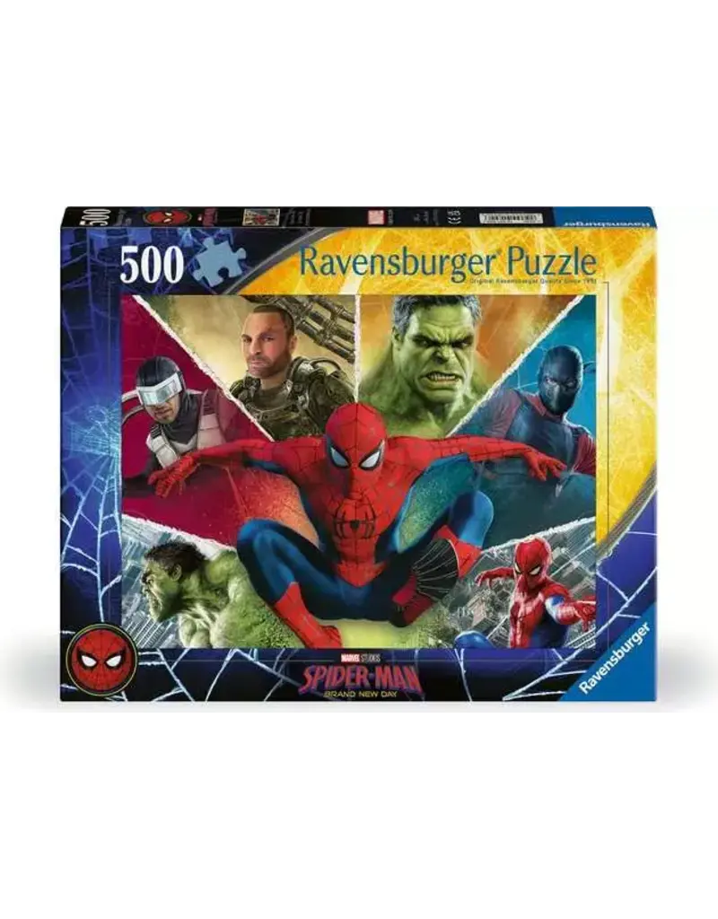 Ravensburger Ravensburger Spider Man Brand New Day Puzzle 500 pc