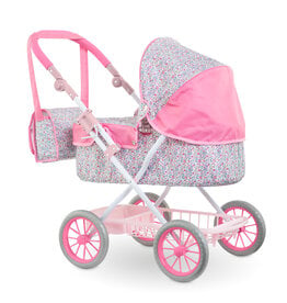 Corolle Baby Stroller -  Pink Baby Stroller 14-20"