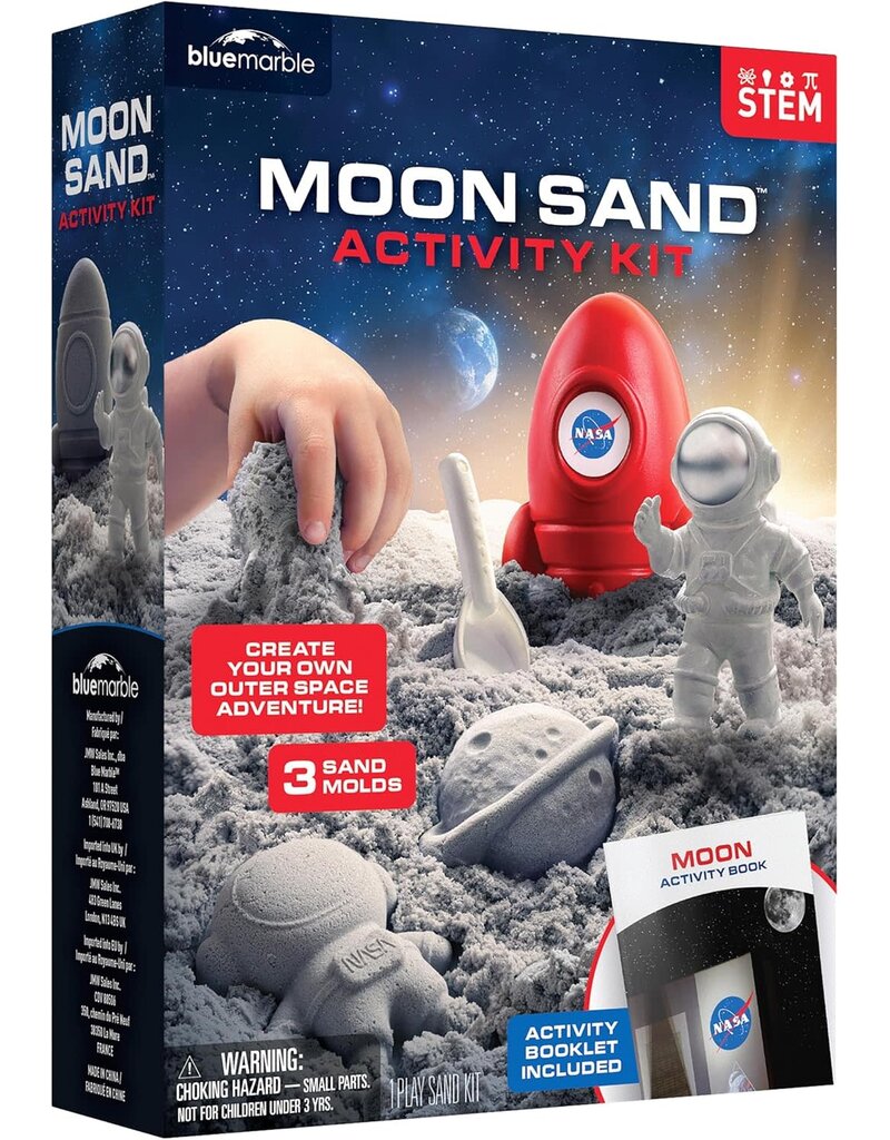 Blue Marble NASA Moon Sand Activity Kit