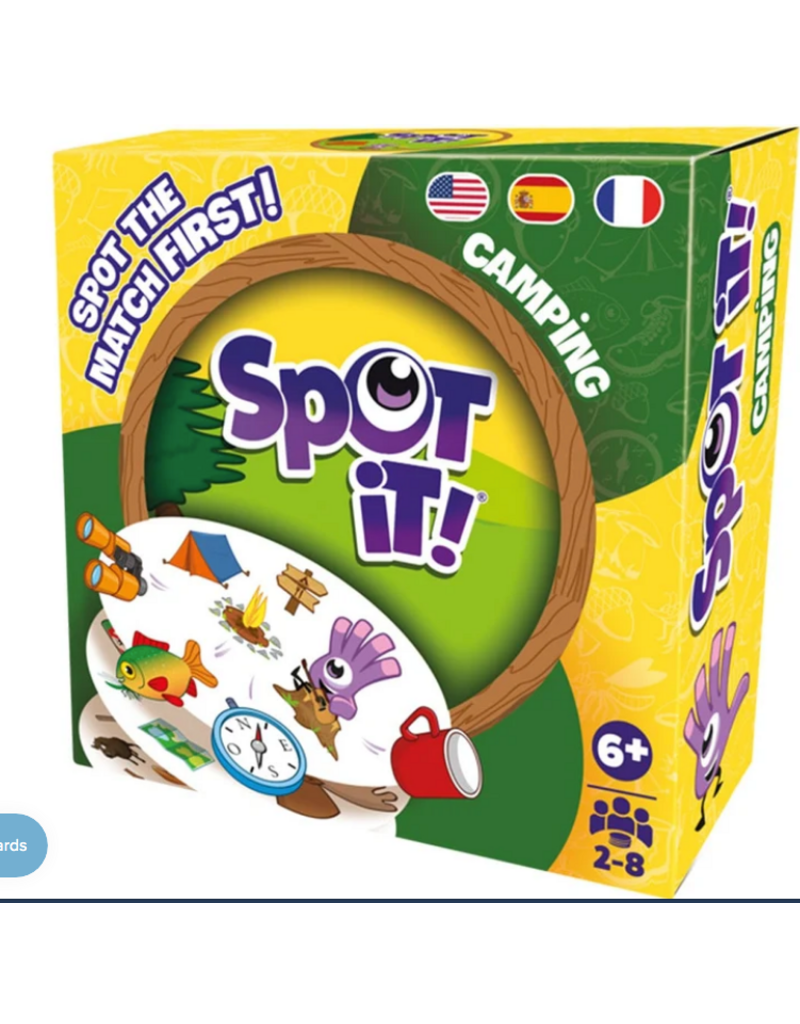 Asmodee Game Spot it: Camping