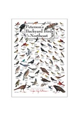 Earth Sea Sky Poster Peterson's Backyard Birds of the Northeast