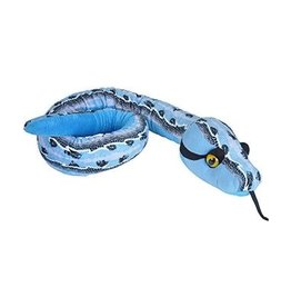 Wild Republic Plush Slipstream Blue Snake (54")
