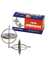 Tedco Toys Scientific Gadget Twin Gyroscopes