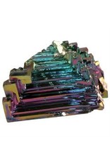 Squire Boone Village Rock/Mineral - Bismuth Crystal (Sizes and Colors Vary; Sold Individually)