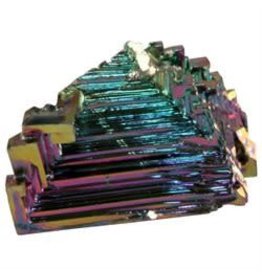 Squire Boone Village Rock/Mineral - Bismuth Crystal (Sizes and Colors Vary; Sold Individually)