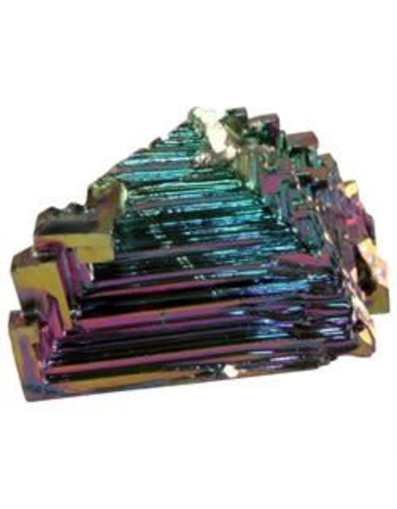 Squire Boone Village Rock/Mineral - Bismuth Crystal (Sizes and Colors Vary; Sold Individually)