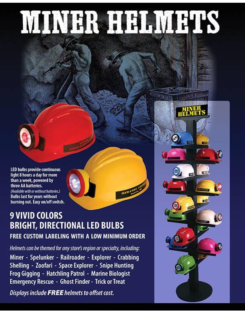 Squire Boone Village Official Miner Pow! Science! Mining Company - Helmet - Yellow w/ Red Ring