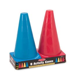 Melissa & Doug Outdoor 8 Activity Cones