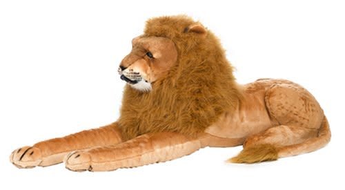 big lion plush