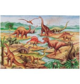 Melissa & Doug Floor Puzzle Dinosaurs  - 48 Pieces