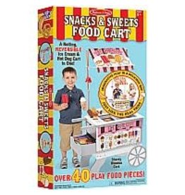 Melissa & Doug Pretend Food Snacks & Sweets Food Cart
