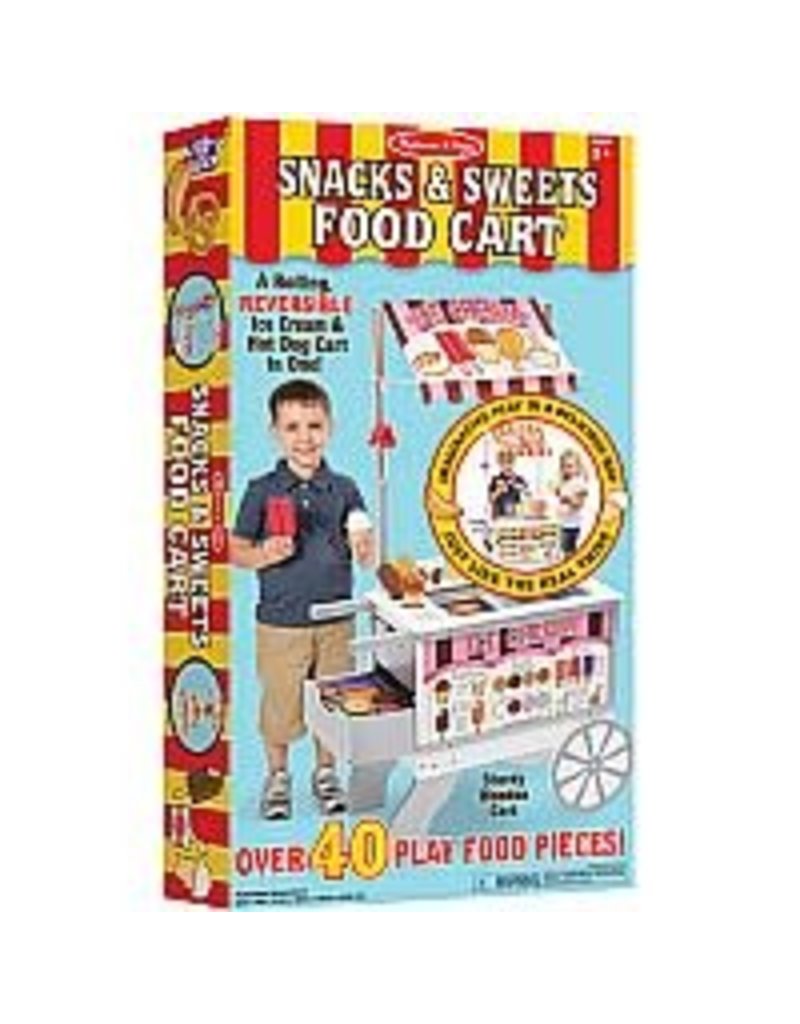snacks and sweets food cart