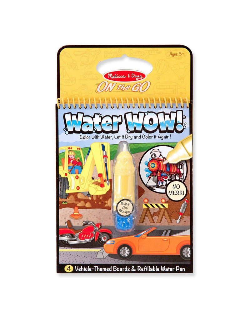 Melissa & Doug Art Supplies On-the-Go Water Wow! - Vehicles