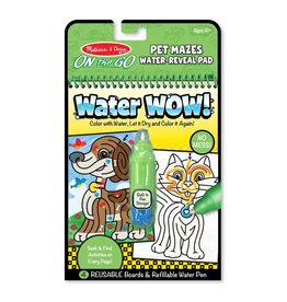 Melissa & Doug Art Supplies On-the-Go Water Wow! - Pet Mazes