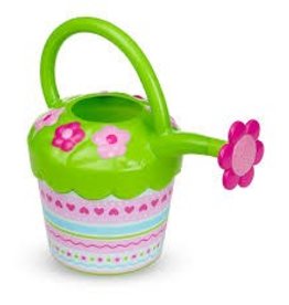 Melissa & Doug Outdoor Sunny Patch Pretty Petals Watering Can
