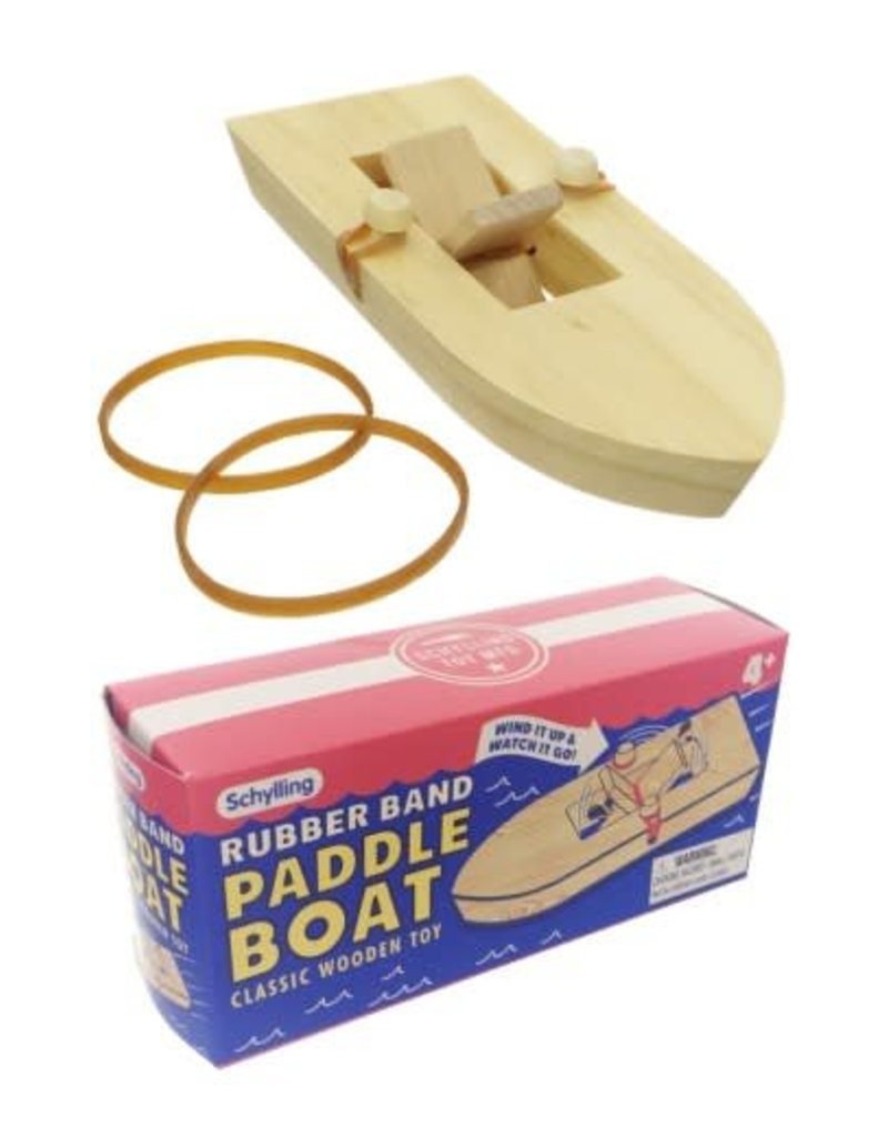 Schylling Toys Classic Paddle Boat - Rubber Band