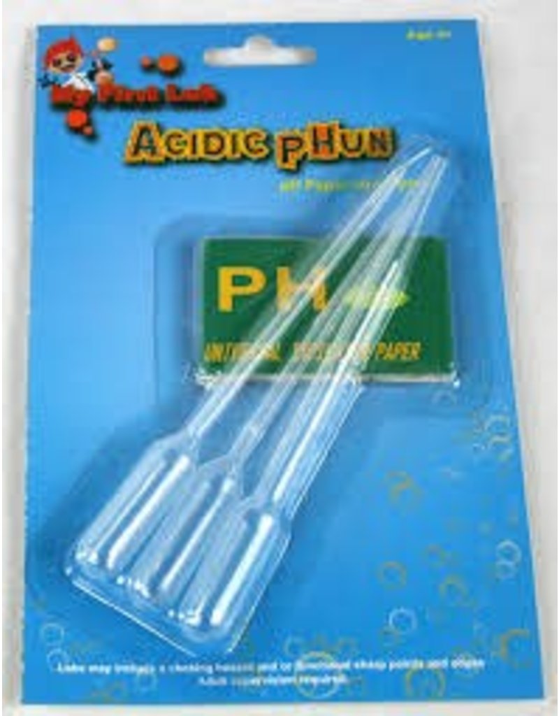 C & A Scientific Science Kit Acidic pHun pH Paper and Pipets