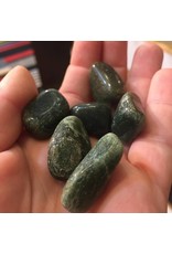 Squire Boone Village Rock/Mineral - Green Adventurine, Tumbled (Sizes and Colors Vary; Sold Individually)