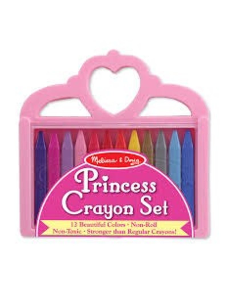 Melissa & Doug Art Supplies Princess Crayon Set