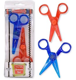 Melissa & Doug Art Supplies Child-Safe Scissor Set (2 Pack)