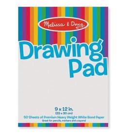 Melissa & Doug Art Supplies Drawing Pad (9" x 12")
