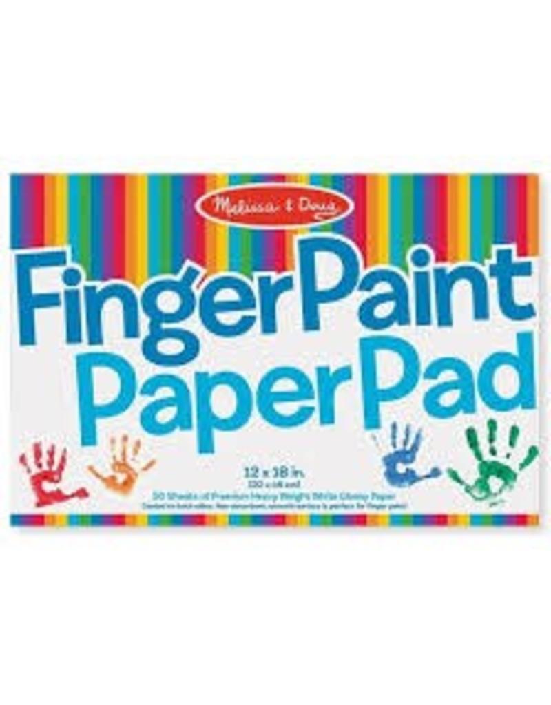 Melissa & Doug Art Supplies Finger Paint Paper Pad (12"x18")