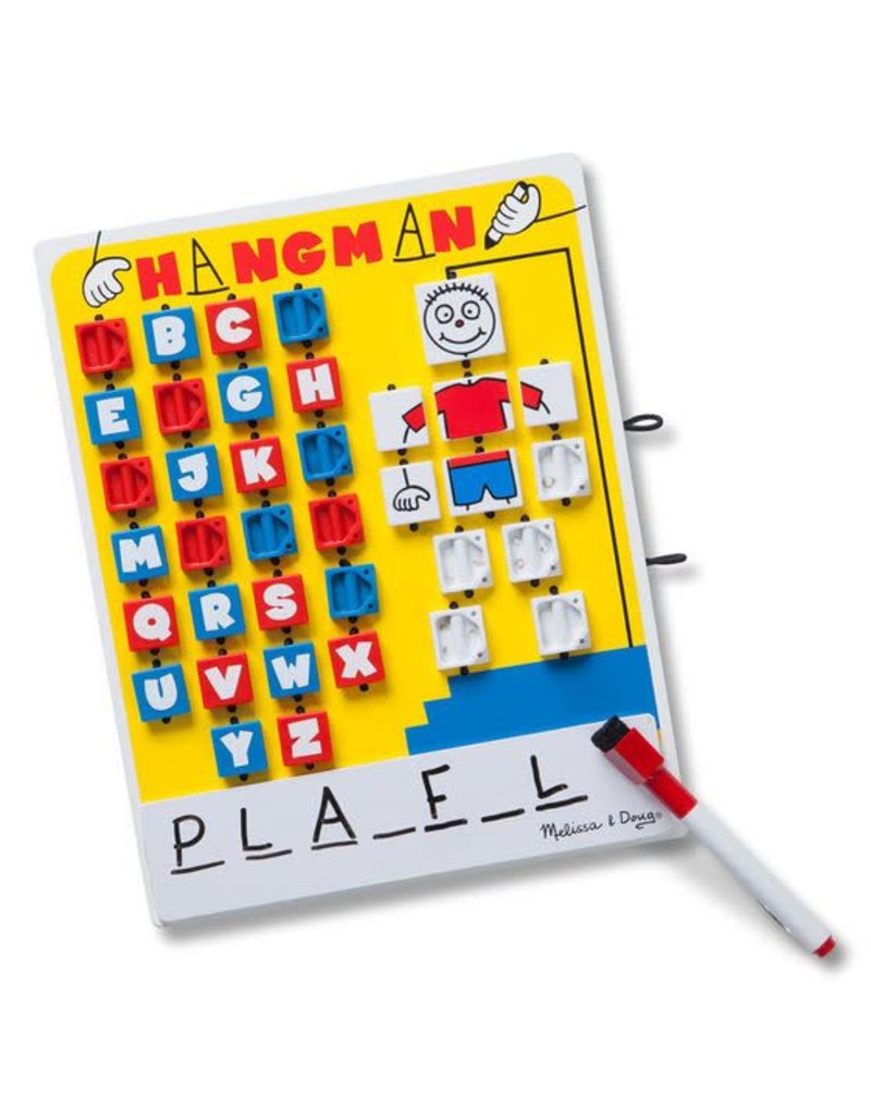 Melissa & Doug Game Wooden Flip to Win Hangman