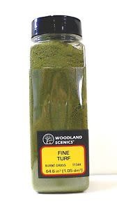 Hobby Woodland Scenics Shaker - Fine Turf - Burnt Grass