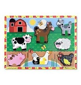 Melissa & Doug Chunky Puzzle - Farm