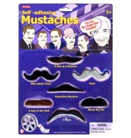 Schylling Toys Costume Accessory Self - Adhesive Mustaches