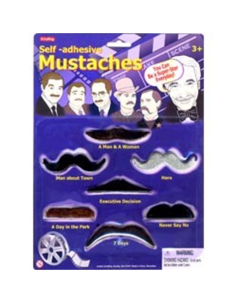 Schylling Toys Self - Adhesive Mustaches