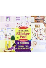 Melissa & Doug Art Supplies Sticker Pad - Play House!