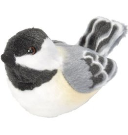 Wild Republic Plush Audubon Black-Capped Chickadee (6")