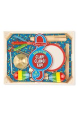 Melissa & Doug Musical Band-in-a-Box Clap! Clang! Tap!
